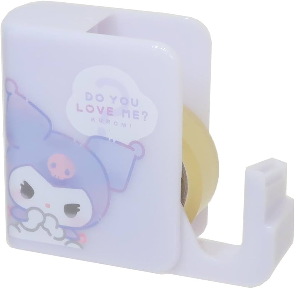 Amazon.co.jp: クロミ[収納型テープカッター]BOOK型セロハンテープ